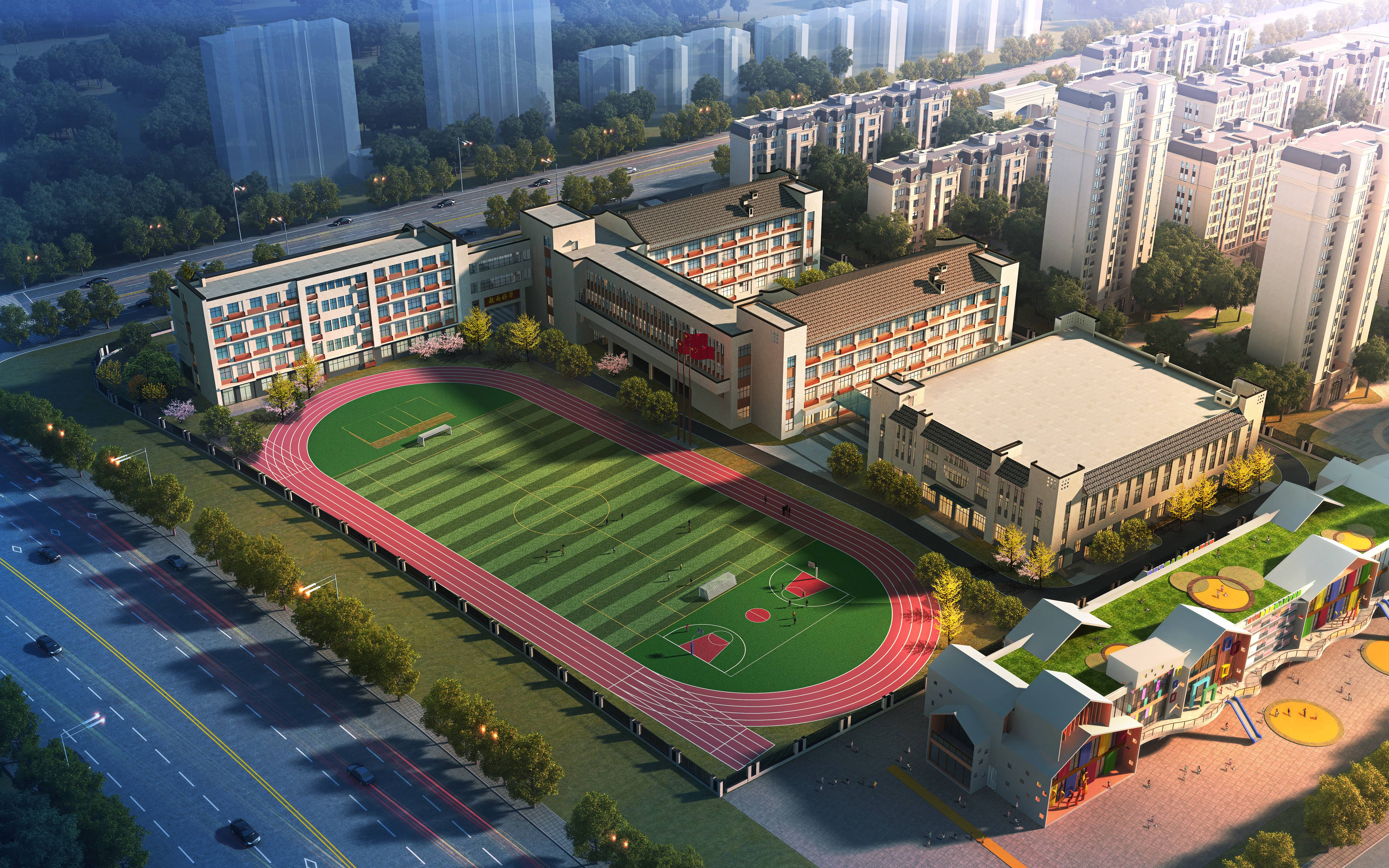 天津津南新庄小学设计项目